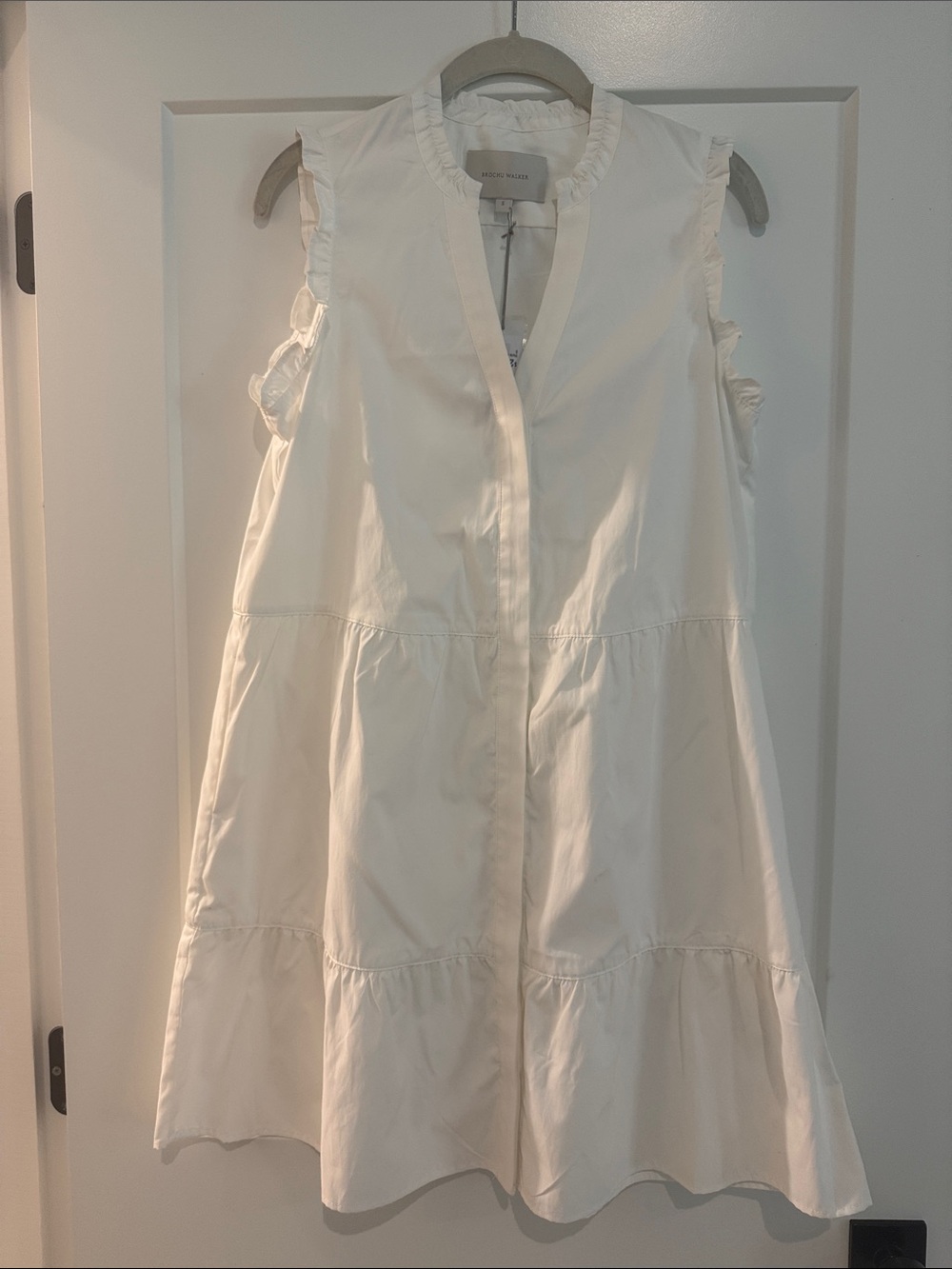 Brochu Walker White Viola Dress